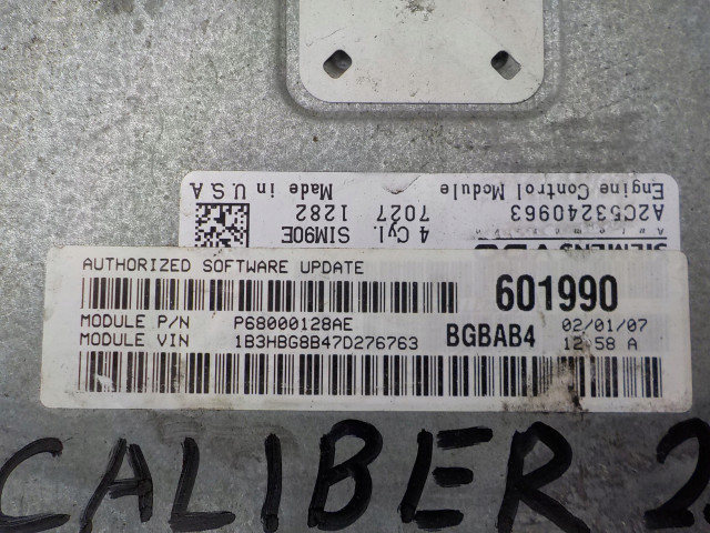 Řídící jednotka P68000128AE Dodge