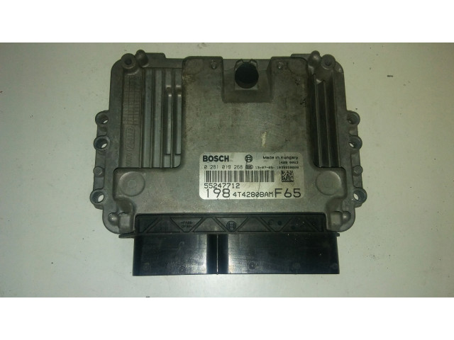 БЛОК УПРАВЛЕНИЯ ДВИГАТЕЛЕМ FIAT 2.0 MULTIJET - 0281019268 55247712, 8200414422 8200414422 Siemens