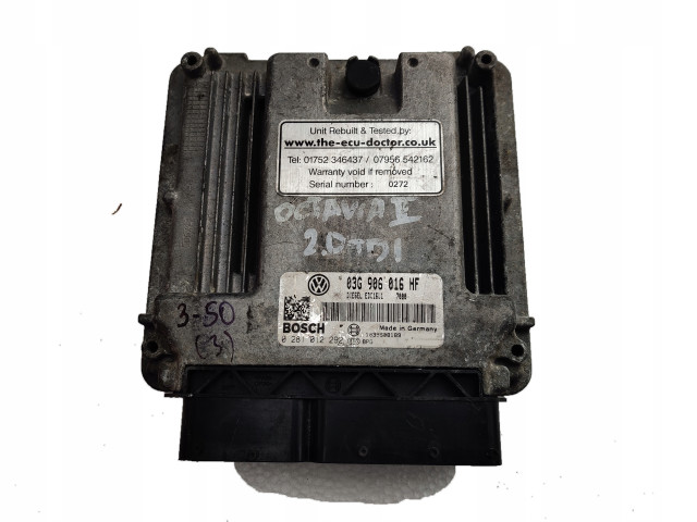 Ecu audi q3 0281031786 04l907309ab dopis 0281031786, Bosch