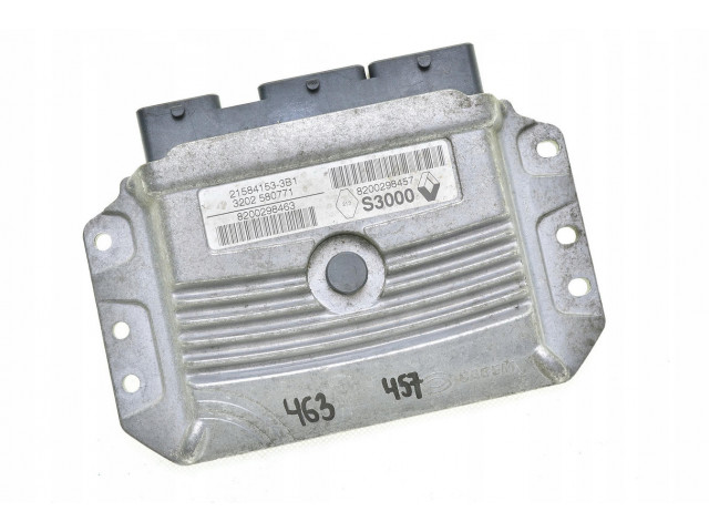 Блок управления scenic ii 1.6 8200298463 8200298457 s3000 , 8200298457 Renault