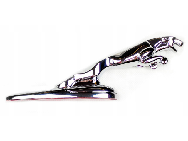 JAGUAR S TYPE EMBLEMAT MASKI STATUETKA ХРОМ Inny (auto-sphere) 009489443447145 ZNACZEK