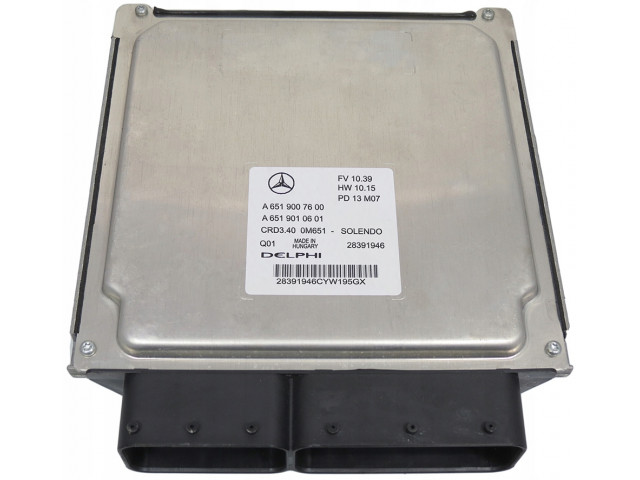 Ecu mercedes b w246 2.2cdi a6519007600 a6519010601  A6519007600,   Delphi 