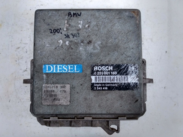 БЛОК УПРАВЛЕНИЯ ДВИГАТЕЛЕМ 2243416 BMW 2,5 TDS 2243416, 0281001180 16214229 Bosch
