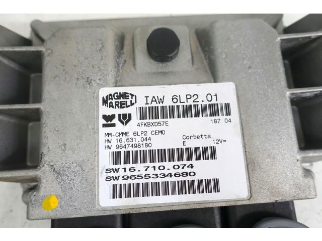 Řídící jednotka  9655334680, 9651197680A  Peugeot   