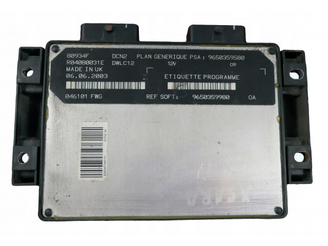 Řídící jednotka PEUGEOT, CITROEN Lucas
