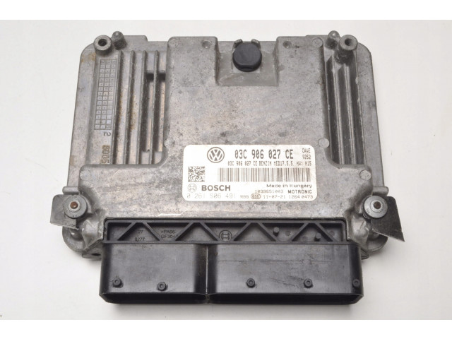 Skoda fabia ii 1.4tsi блок управления двигателем 30695998 30695998, 03C906027CE 03C906027CE, 0261S06491