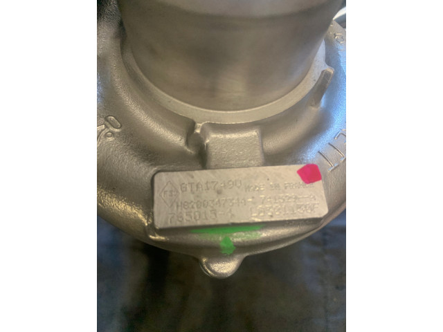 Турбина турбина 765015 renault 2.0 dci - 7711497063, 8200583885