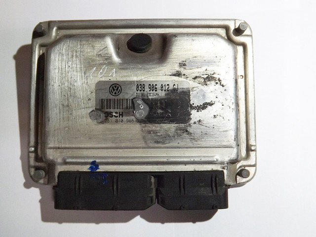 БЛОК УПРАВЛЕНИЯ БЛОК УПРАВЛЕНИЯ Skoda 038906012GJ 0281010965 038906012GJ, Bosch