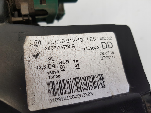 Přední světlo 260604790R Renault