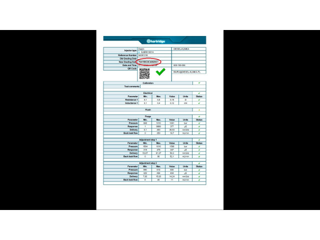 Vstřikovač  71795042, 1681997 1980.L3 Delphi      Diesel