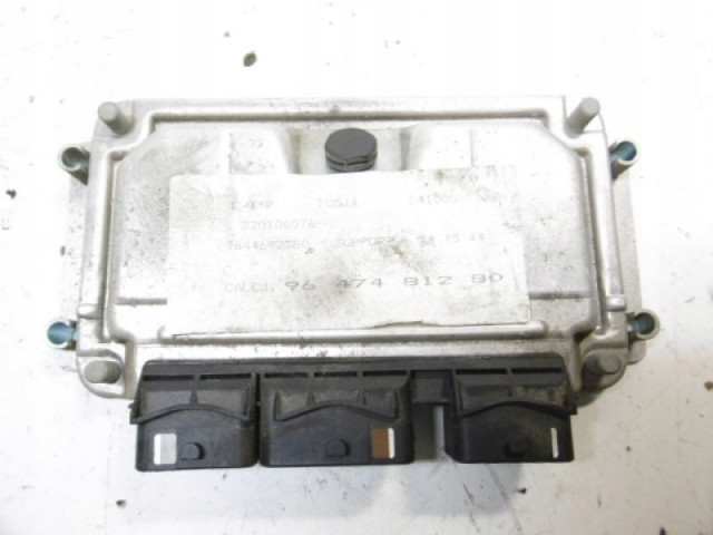Peugeot 307 блок управления двигателем 1,6 nfu 0261207474 9647481280,