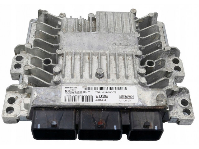 Модуль управления ford mondeo 5ws40592e-t 7g91-12a650-ye 5WS40592ET, 7G9112A650YE Continental