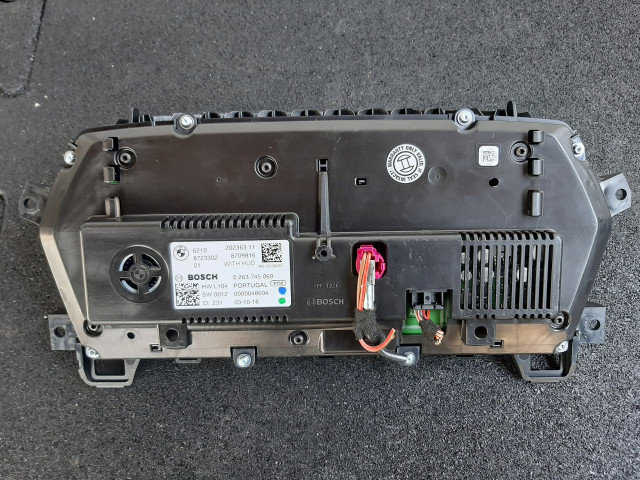 Панель приборов спидометр with hud bmw f40 f44 g29 8709816 8709816, WW06824