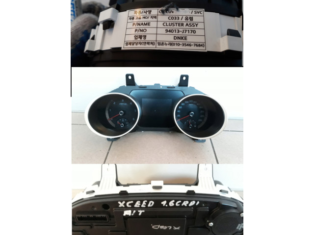 Kia x-ceed 2019 1.6crdi панель приборов спидометр 94013-j7170  94033-J7030,            
