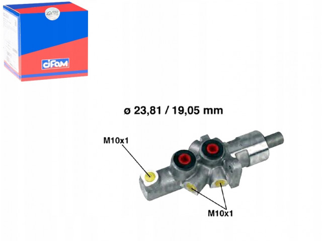 Hlavní brzdový válec MERCEDES W124 85-96 CIFAM A072907, F060569 44303401, 54302401