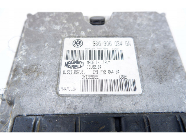 БЛОК УПРАВЛЕНИЯ VW SKODA FABIA 036906034GN иммо отключен! Magneti Marelli