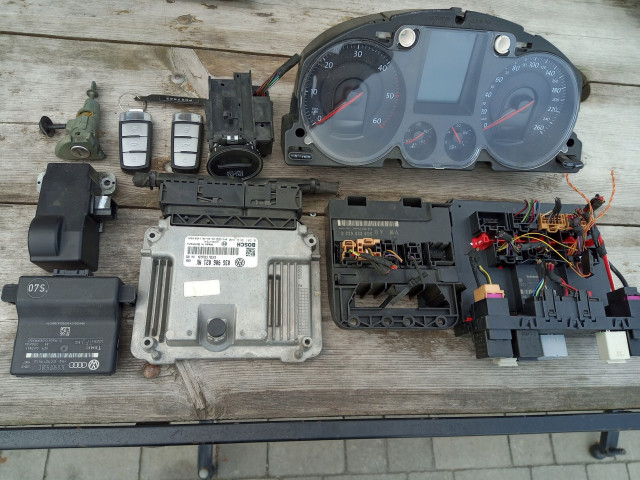 Vw passat b6 2.0 tdi комплект зажигания 03g906021nk Volkswagen