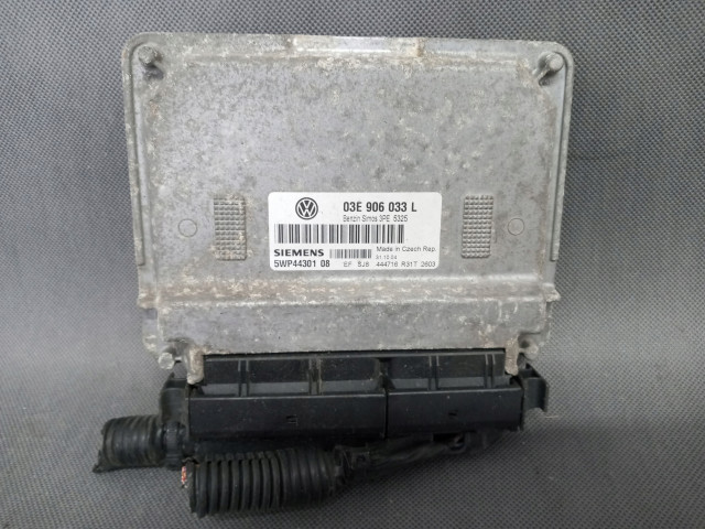 Vw polo 9n 1.2 блок управления модуль управления 03e906033l 5WP4019407 Volkswagen