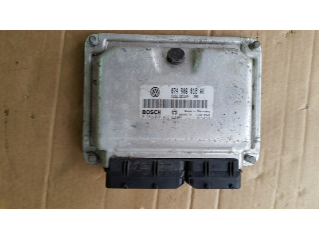 БЛОК УПРАВЛЕНИЯ ДВИГАТЕЛЕМ VW T4 2.5 TDI 074906018AK  0281010462,   Bosch 