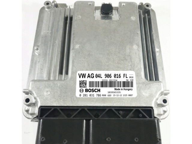 Блок управления ecu vw audi 04l906016fl 0281031786 04L906016FL, Bosch