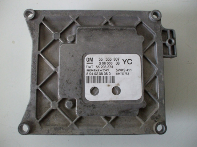 Řídící jednotka 55555807, 55208374 Fiat