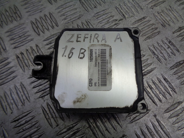 Блок управления двигателем opel zafira a 1.6 16250009
