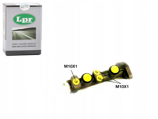 Hlavní brzdový válec AUTOBIANCHI Y10 1.0 CAT 1010329, 2125660 71738443 Lpr