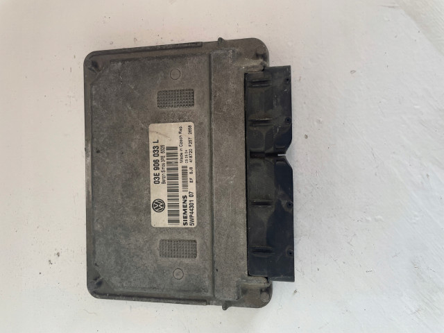БЛОК УПРАВЛЕНИЯ ДВИГАТЕЛЕМ VAG 03E906033L 5WP44301 07 03E906033L, 5WP4430107 M