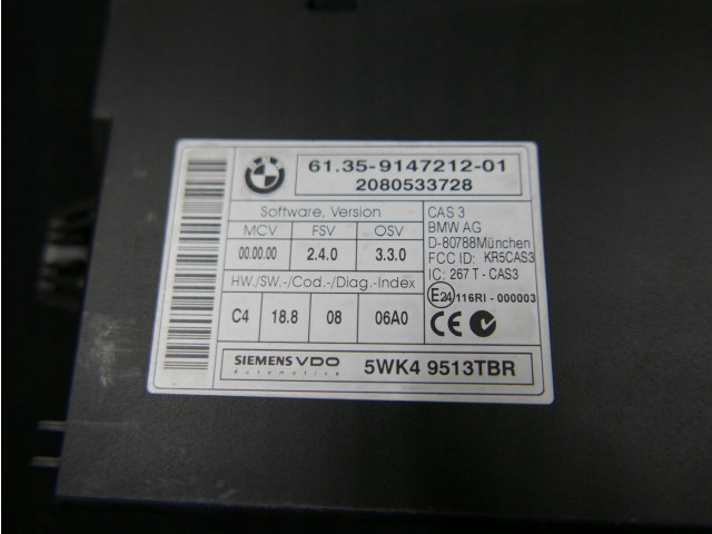 Řídící jednotka  9147212, 7811700  BMW   