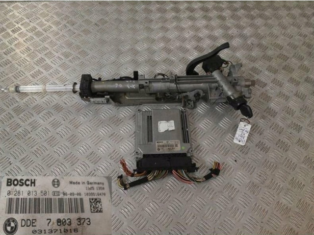 Bmw x3 e83 2.0 2006  блок управления замок зажигания комплект  0281013501 0281013501   