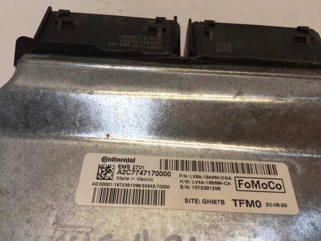 Ford kuga iii mk3 2.5 hybrid блок управления двигателем  LX6A12A650DGA, A2C7747170000 CONTINENTAL   