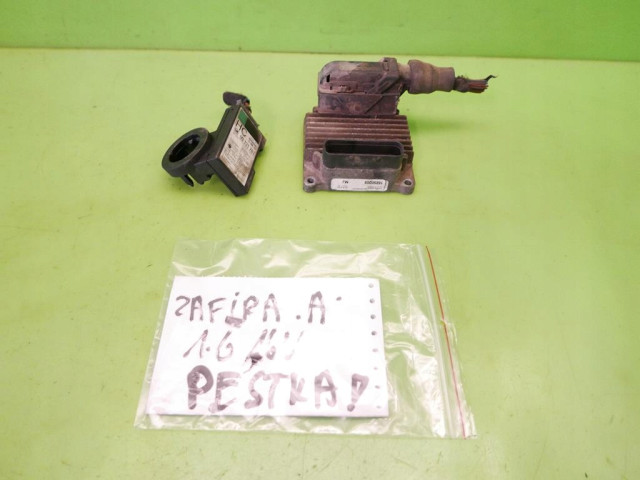 Комплект блоков управления  odpalenia opel zafira a i 1.6  09131781, 5WK4763    