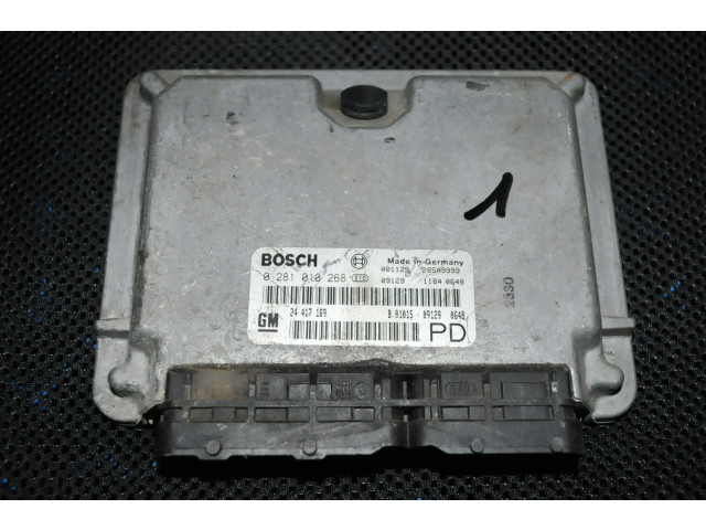 Модуль управления блок управления opel zafira a 2.0 0281010268 pd 0281010268, 24417169
