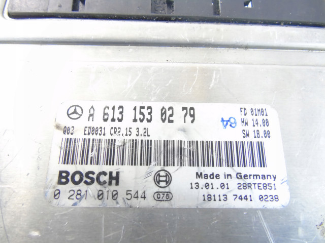 БЛОК УПРАВЛЕНИЯ БЛОК УПРАВЛЕНИЯ MERCEDES W220 3.2 A6131530279 Mercedes-Benz