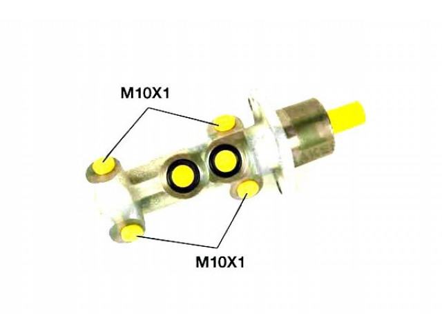 Lpr тормозной цилиндр fiat grande punto 1.4 (199)  9949542, 9948580 9949542, 9948580     