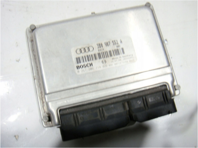 БЛОК УПРАВЛЕНИЯ ДВИГАТЕЛЕМ AUDI A8 D2 2.8 3B0907551A    Bosch 
