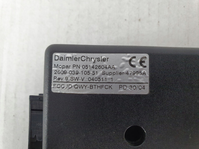 Модуль управления chrysler jeep 05142604aa
