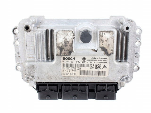 БЛОК УПРАВЛЕНИЯ 0261201609 CITROEN C4 1.6 16V ИММОБИЛАЙЗЕР  9664285080,  PEUGEOT,  Bosch 