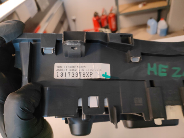 Přístrojová deska Opel 13173378