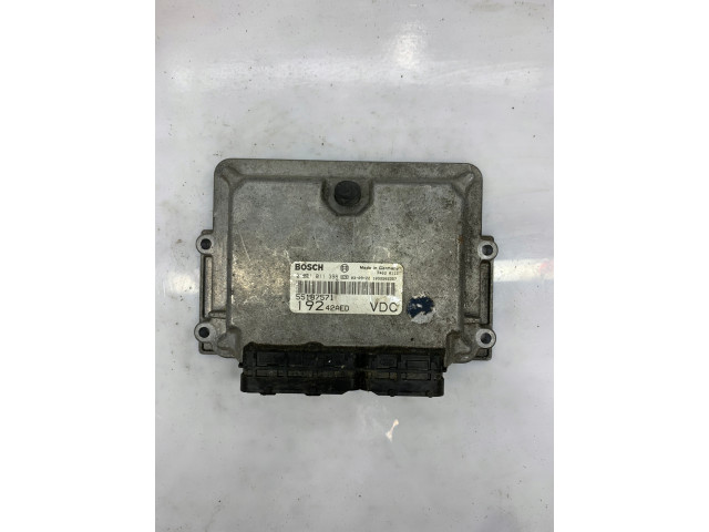БЛОК УПРАВЛЕНИЯ ДВИГАТЕЛЕМ FIAT 0281011398 55187571 55187571, Bosch
