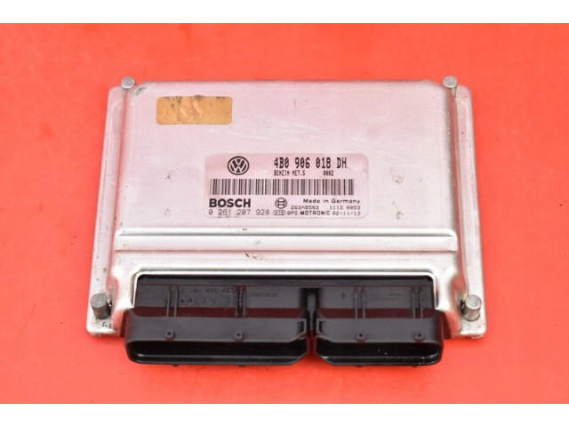 БЛОК УПРАВЛЕНИЯ ДВИГАТЕЛЕМ VW PASSAT B5 1.8 T 02R  4B0906018DH, 0261207928  Volkswagen  