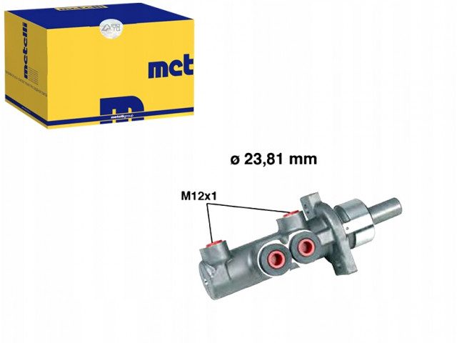 Тормозной цилиндр metelli 1j1614019  24212317093, 132523B      