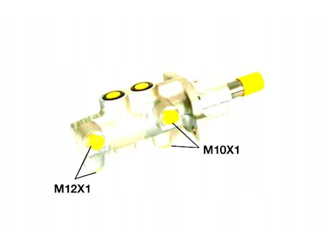 Тормозной цилиндр ford escort '91 express escort v e  91AB2140EA, 91AB2140EC 547611015F Lpr    