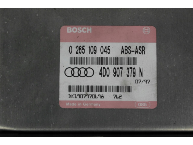 MODUŁ STEROWNIK ABS 4D0907379N AUDI A8 D2 94-99    Bosch  