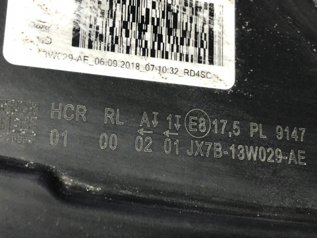 Přední světlo JX7B-13W029-AE Honda