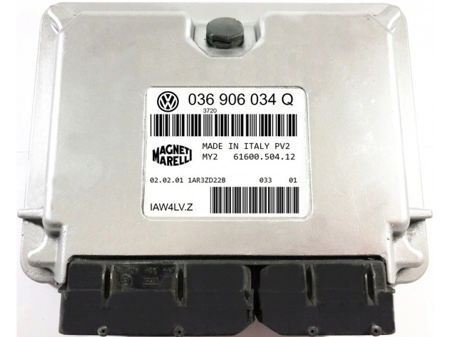 Блок управления ecu audi a2 1.4 036906034q iaw4lv.z  036906034Q,   Magneti Marelli 