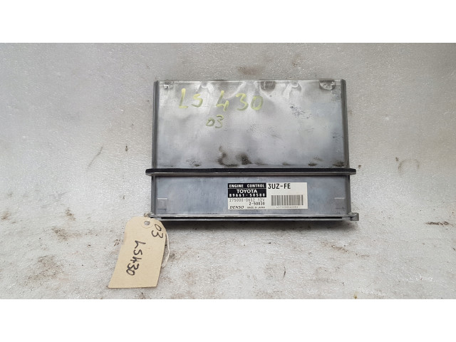 БЛОК УПРАВЛЕНИЯ ДВИГАТЕЛЕМ Lexus LS 430 Denso 89661-50580