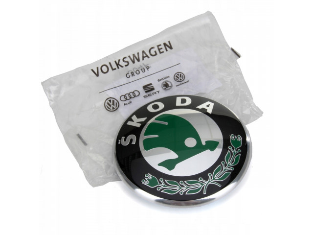 LOGO ZNACZEK EMBLEMAT SKODA FABIA OCTAVIA      1U0853621C     