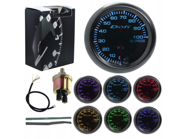 Панель приборов спидометр gauge wskaźnik ciśnienia масла 52mm tuning ME-ZEGAR-02 ME Premium