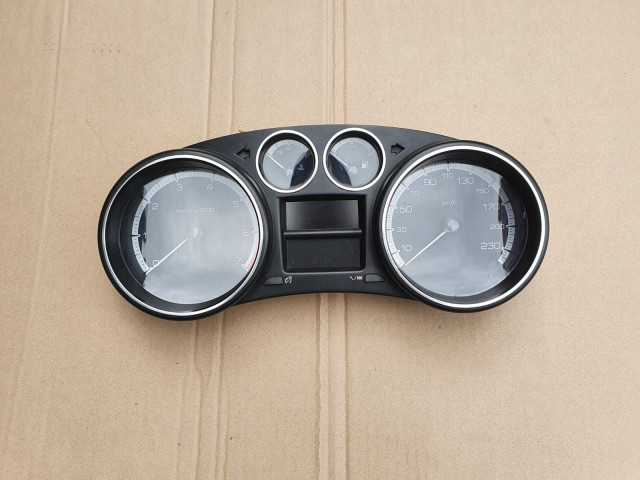 Peugeot 308 sw 1.6 vti - панель приборов спидометр 9666642080